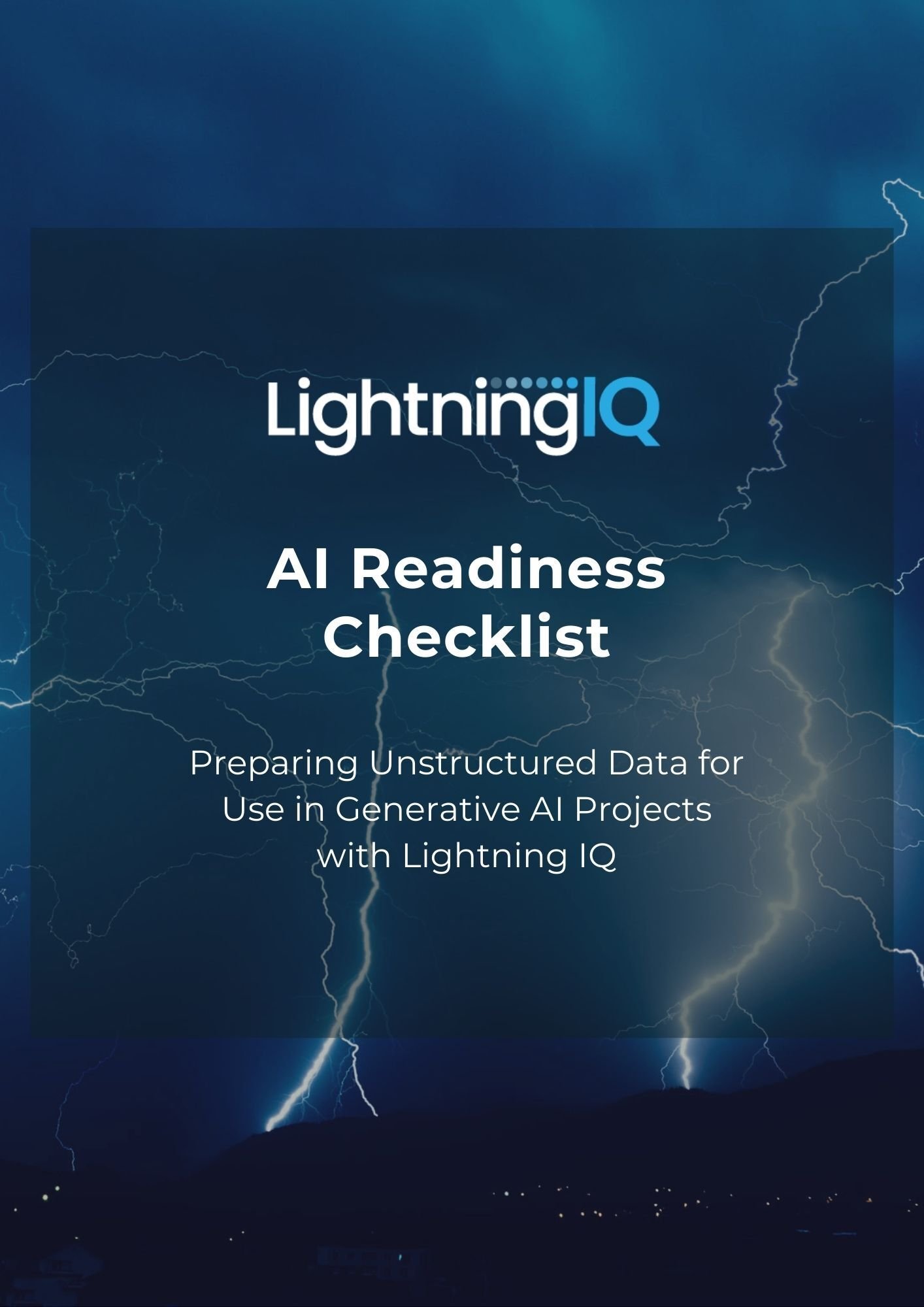 AI readiness checklist cover